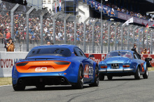 Alpine Celebration et Alpine A110