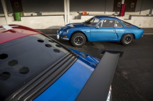 Alpine Célébration concept vs Alpine A110 1600 SC Montlhéry