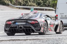 Mercedes-AMG One spyshot arrière droit