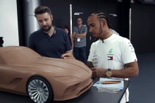 Mercedes-AMG GT maquette Hamilton