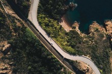 route saint-raphael france