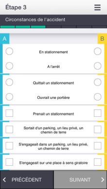 Application E-Constat Auto