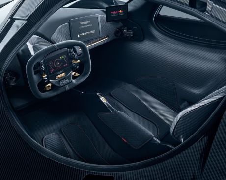 Aston Martin Valkyrie Prototype 2017 Intérieur