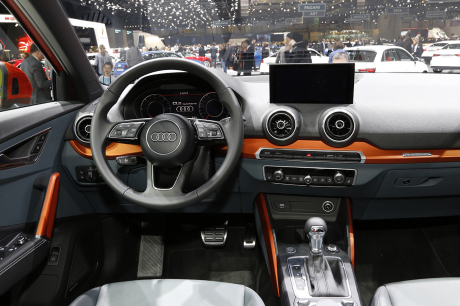 audi q2 intérieur genève 2016