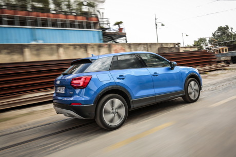 audi q2 photo action arrière