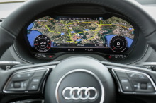 Comme dans le luxueux Q7, on peut disposer du « virtual cockpit », mais en option à 520 €.