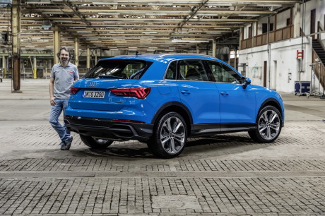 Audi Q3 2018 bleu vue arriÃÆÃâÃâ ââ¬â¢ÃÆÃ¢â¬Å Ãâáre
