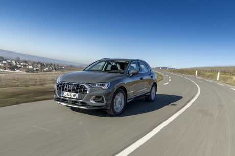 audi Q3 35 TDI de 2019 en virage