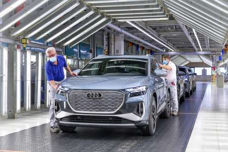 audi q4 e-tron production zwickau