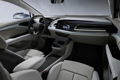 audi q4 sportback intérieur