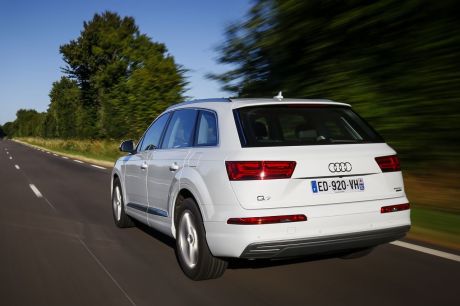 essai audi q7 e-tron : l'hybride diesel fait de la résistance - l'argus