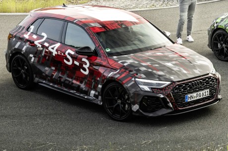 Audi RS3 (présentation : printemps 2021).
