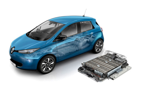 batterie renault zoé électrique