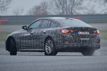 BMW i4 prototype photos officielles camouflées