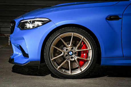 bmw m2 roue avant etrier rouge