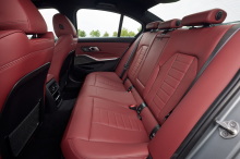 Banquette BMW Serie 3 cuir rouge