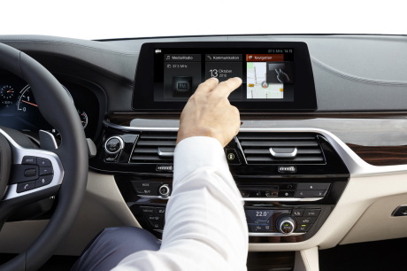 BMW Série 5 2017 écran central tactile
