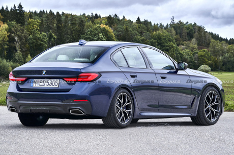 bmw série 5 2023 illustration kolesa