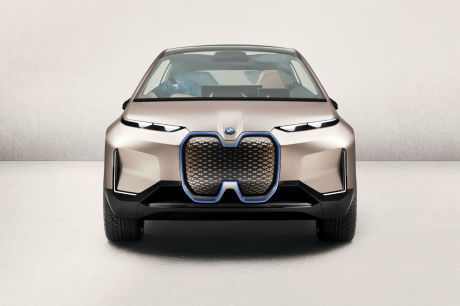 BMW iNext concept vue avant beige