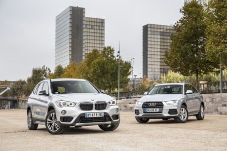 BMW X1 et Audi Q3