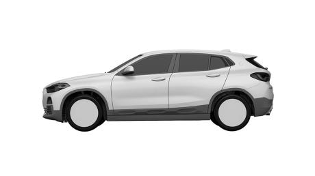 BMW X2 2018 vue de profil