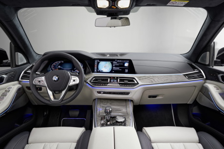 BMW X7 2019 planche de bord
