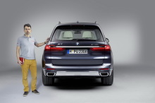 BMW X7 2019 vue arriÃÆÃ
¡re gris artic Didier RIC L'argus.fr