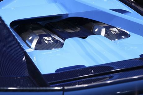 Moteur de la Bugatti Vision GranTurismo