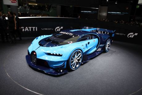Bugatti Vision GranTurismo Concept au salon IAA 2015 de Francfort