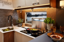 camping car Bürstner Lyseo Gallery cuisine