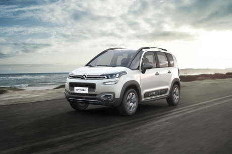 Citroën Aircross vue avant roulant