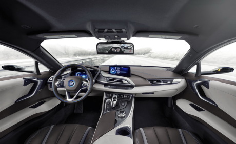 intérieur bmw i8 mirroless 2016