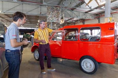 Citroën 2CV Fourgonnette 1967 vue arriÃÃ ¡re