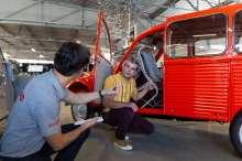 Citroën 2CV Fourgonnette 1967 vue arriÃÃ ¡re