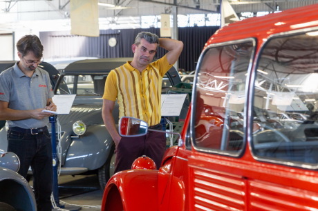 Citroën 2CV Fourgonnette 1967 vue arriÃÃ ¡re