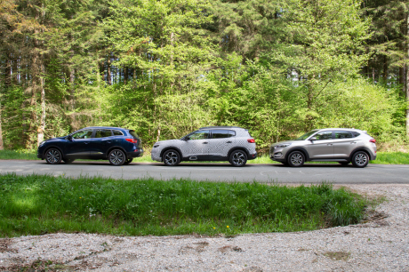 citroën C5 aircross face au renault kadjar et hyundai tucson