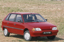 citroën ax chiffres production