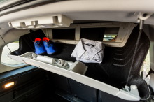 Citroën Berlingo M Shine bleu rangement sous plafond