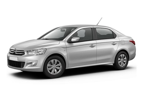 vue avant citroën c-elysée