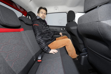 citroën C3 habitacle places arrière.
