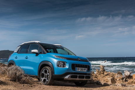 Citroen C3 Aicross 2017 bleu avant