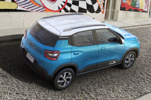 new citroën C3 2022 south america rear