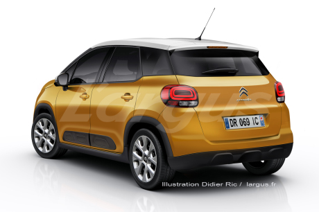 Le nouveau Citroën C3 Picasso sera rebaptisé C3 Aircross en 2017