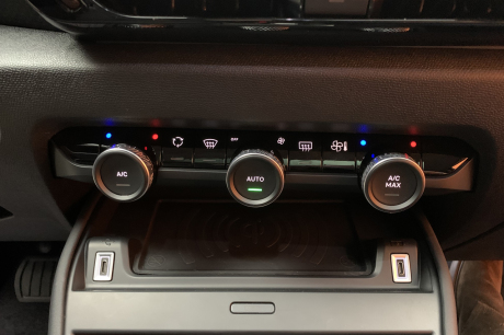 nouvelle Citroën C4 commandes de climatisation