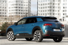 Citroën C4 Cactus 2018 vue arrière bleu