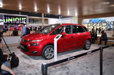 Citroen c4 picasso au salon de Shanghai 2015