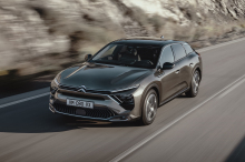 citroen c5X sur route