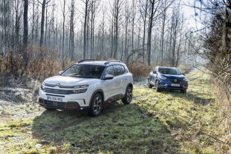 Le CitroÃÆÃ«n C5 Aircross PureTech 180 EAT8 face au Renault Kadjar TCe 160 EDC7