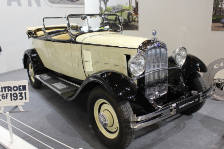 rétromobile 2015 Citroën C6 Torpédo