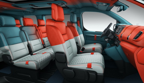 concept Citroën SpaceTourer Hyphen 2016 vue intérieure